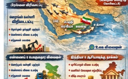 ஈரான்‑இஸ்ரேல்‑அமெரிக்க மோதல்: தற்போதைய உலக நிலை