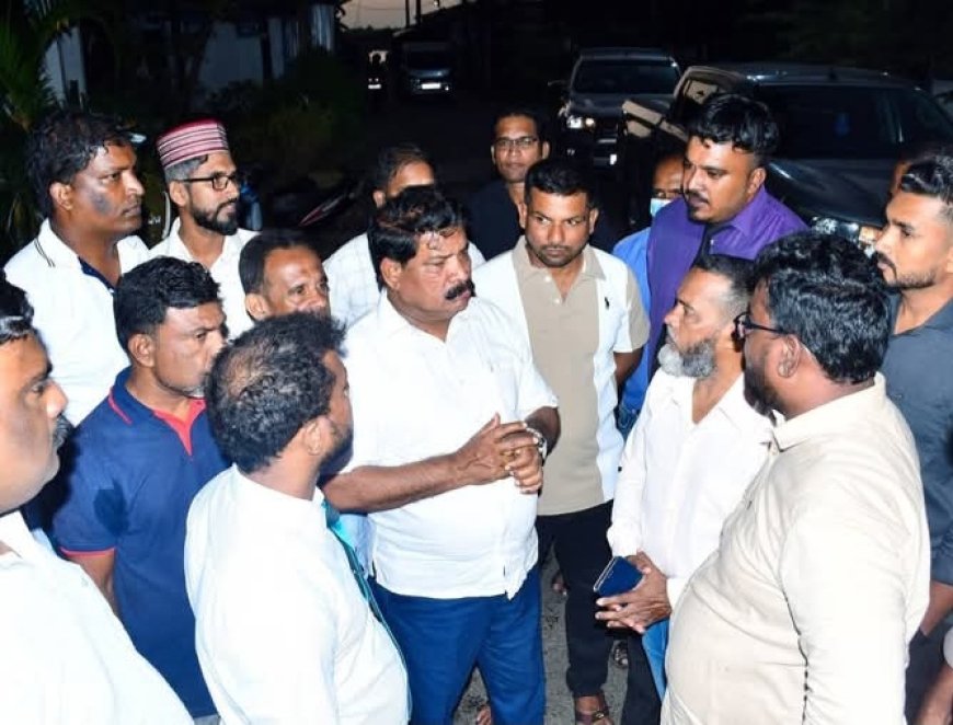 வாழைச்சேனை துறைமுக அபிவிருத்தி பணிகளை அமைச்சர் சந்திரசேகர் ஆய்வு