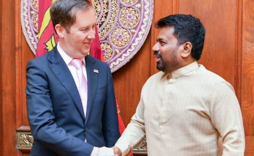 ஜனாதிபதி அனுர குமார - அமெரிக்க விசேட பிரதிநிதியுடன்  இடையே சந்திப்பு