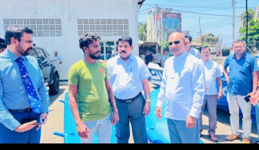 புயலால் பாதிக்கப்பட்ட மீனவர்களின் வாழ்வாதாரத்தை மீண்டும் கட்டியெழுப்பும் பொறுப்பு அரசுக்கு – அமைச்சர் சந்திரசேகரம்"