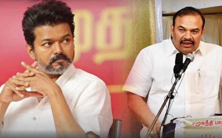 விஜய் ஒரு 'பார்ட் டைம்' அரசியல்வாதி  திமுக வேட்பாளர் இனிகோ இருதயராஜ் விளாசல்