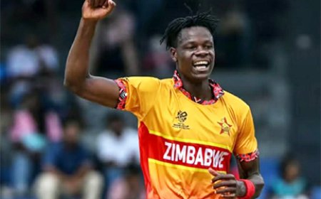 வேகப்பந்து வீச்சாளர் பிளெஸ்ஸிங் முசரபானி இரண்டு ஆண்டுகள் தடை