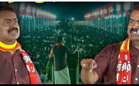 "வெற்றி பெற்றால் நாட்டையே தலைகீழாக மாற்றிவிடுவேன்"காரைக்குடியில் சீமான் பரபரப்பு பேச்சு: