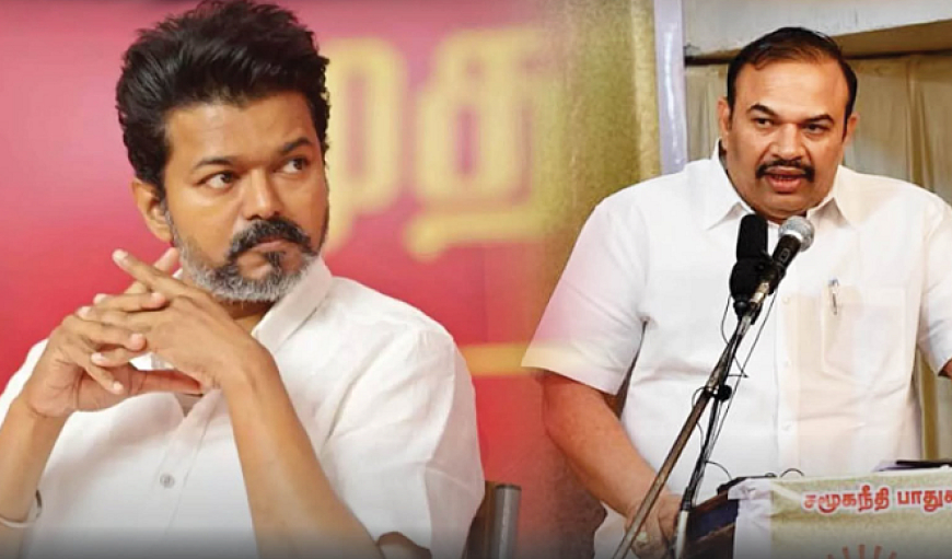 விஜய் ஒரு 'பார்ட் டைம்' அரசியல்வாதி  திமுக வேட்பாளர் இனிகோ இருதயராஜ் விளாசல்