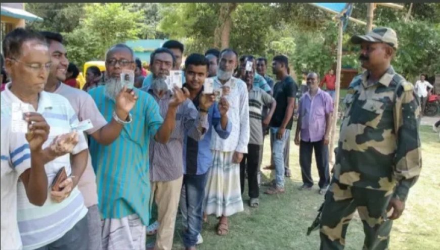 மேற்கு வங்காளம் - தமிழ்நாடு மாநிலங்களில் கூடுதல் வாக்களிப்பு
