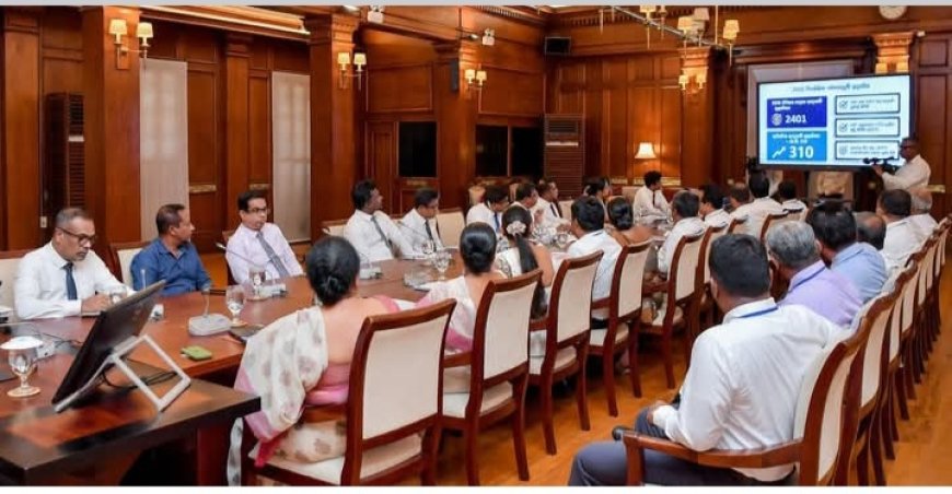வரி வருவாய் உயர்த்தும் திட்டங்கள் மீளாய்வு: டிஜிட்டல் மாற்றத்திற்கு ஜனாதிபதி அறிவுறுத்தல்
