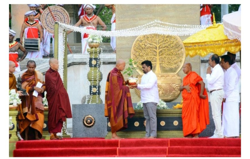 சர்வதேச கவனம் பெற்ற “எஹிபஸ்ஸிகோ” அமைதி நடைபயணம் கொழும்பு சுதந்திர சதுக்கத்தில் நிறைவு