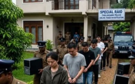 தலங்காம – ராஜகிரியாவில் அதிரடி சுற்றிவளைப்பு: 157 வெளிநாட்டினர் கைது