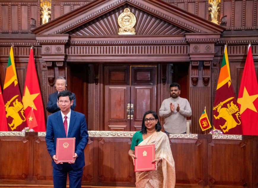 வியட்நாம் - இலங்கை உறவுகளில் ஒரு புதிய அத்தியாயம்  ஐந்து புரிந்துணர்வு ஒப்பந்தங்கள் கைச்சாத்து