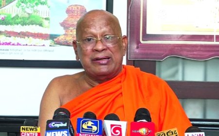 தினியாவல பாலித தேரோவு நீதிமன்ற அவமதிப்பு : மன்னிப்பு கேட்டு பத்திரிகையாளர் சந்திப்பு!